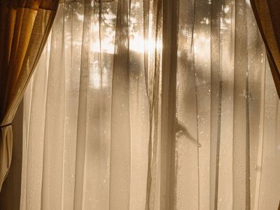 Morning light through the window of a gym.